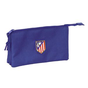 Blue Triple Pencil Case